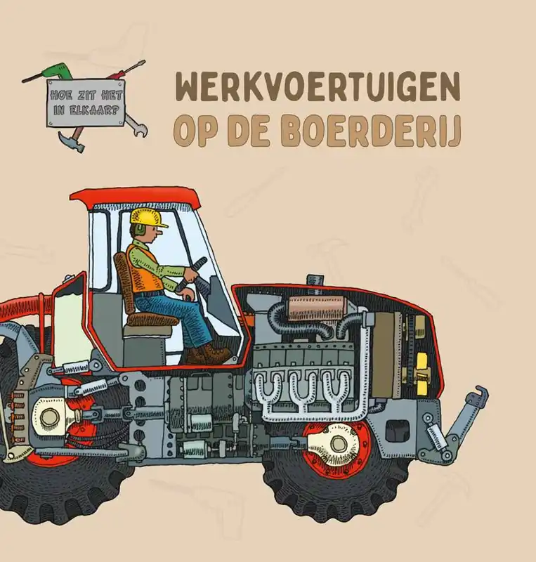 Werkvoertuigen op de boerderij / Druk 1 Bestel Nu