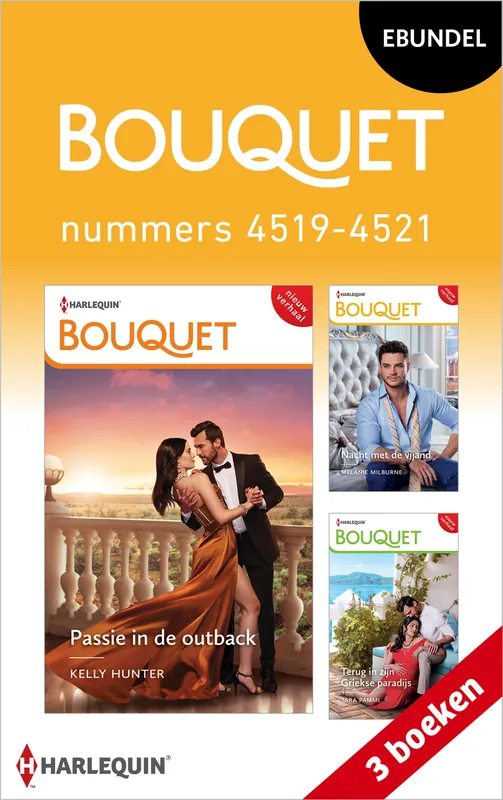 Hete Deal Bouquet e-bundel nummers 4519 - 4521 (3-in-1)