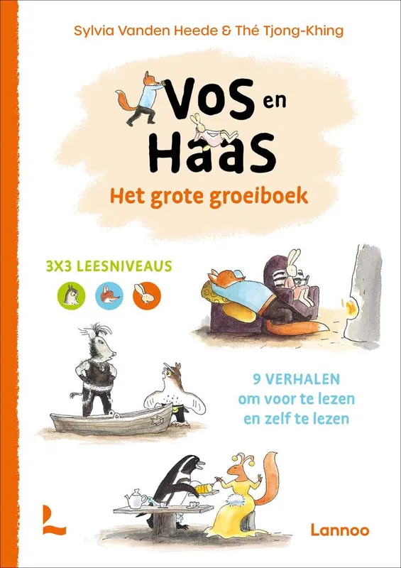 Tijdelijk Beschikbaar Het grote groeiboek van Vos en Haas / Druk 1
