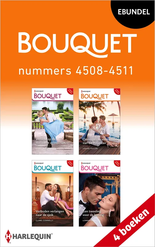 Bouquet e-bundel nummers 4508 - 4511 (4-in-1) Hoge Kwaliteit