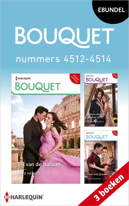 Beperkte Voorraad Bouquet e-bundel nummers 4512 - 4514 (3-in-1)