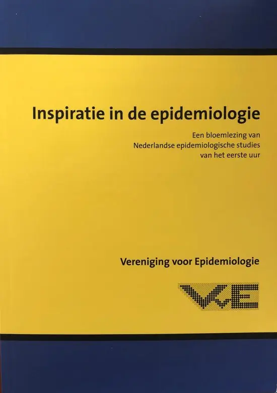 Lage Prijs Inspiratie in de epidemiologie.