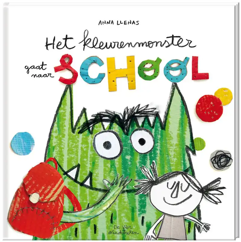 Het kleurenmonster gaat naar school / Druk 10 Betaalbaar