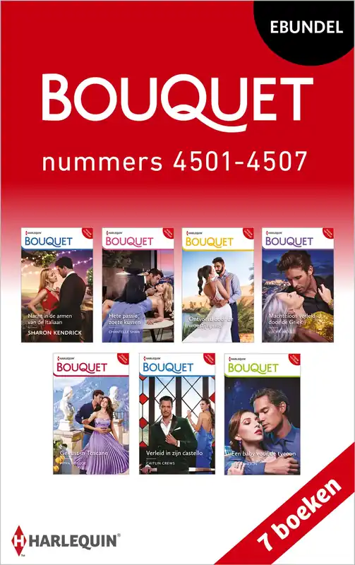 Voordeelprijs Bouquet e-bundel nummers 4501 - 4507 (7-in-1)