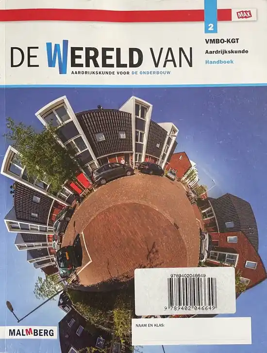 De wereld van - MAX leerjaar 2 vmbo-kgt 2020 handboek Hoge Kwaliteit