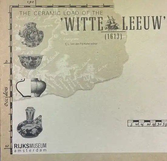 Ceramic load of the witte leeuw 1613 - C.L. Van Der Pijl-Ketel Exclusieve Aanbieding