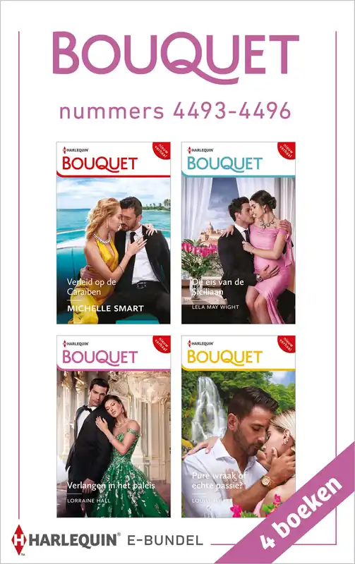 Populair Bouquet e-bundel nummers 4493 - 4496 (4-in-1)