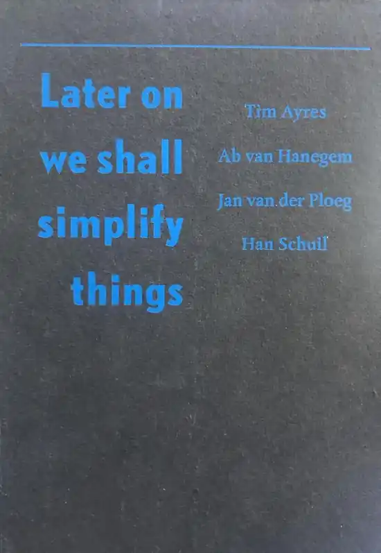 Later on we shall symplify things Direct Beschikbaar