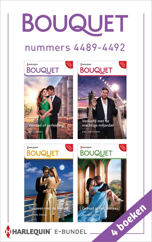 Bouquet e-bundel nummers 4489 - 4492 (4-in-1) Lage Prijs