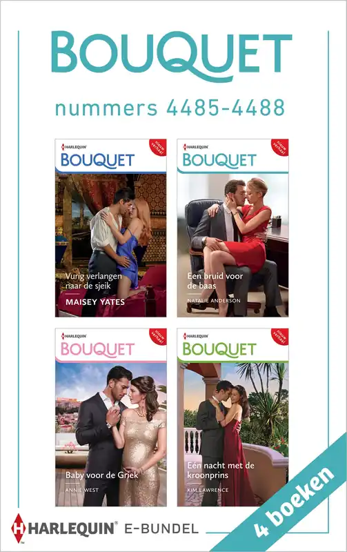 Bouquet e-bundel nummers 4485 - 4488 (4-in-1) Bestseller