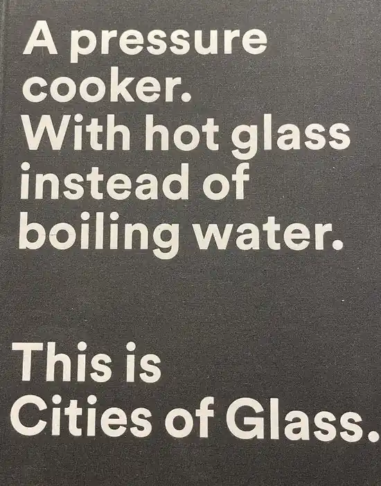 Aanbieding This is cities of glass