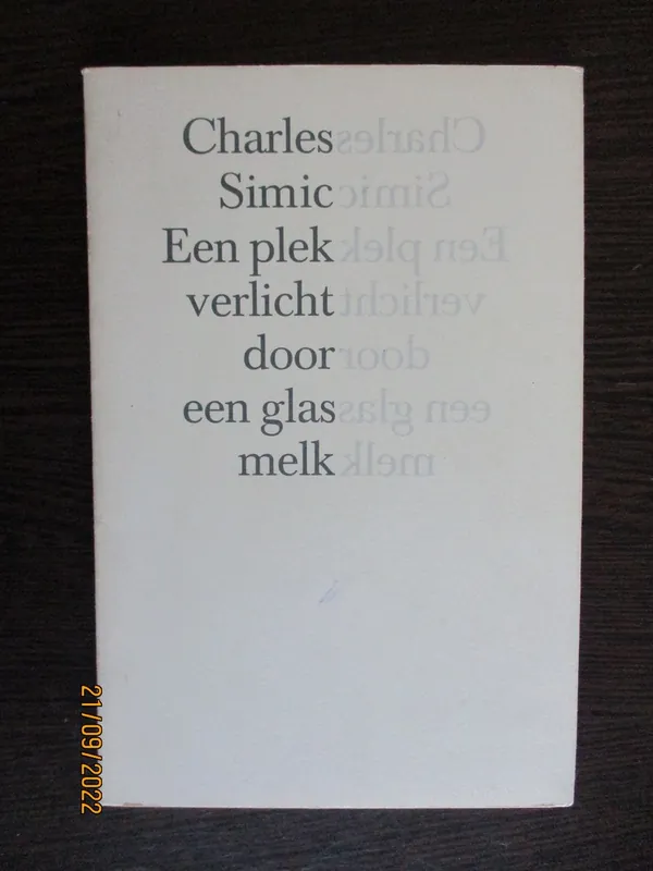 Een plek verlicht door een glas melk Favoriet