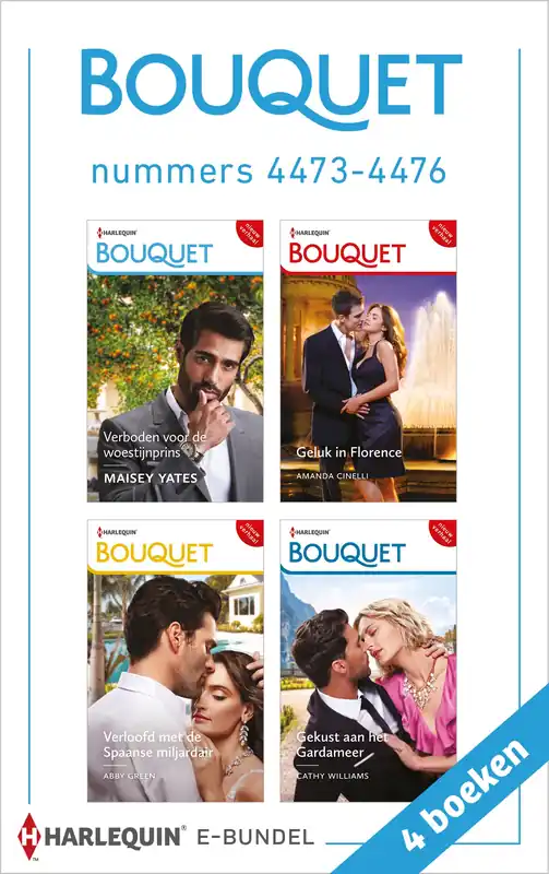 Hete Deal Bouquet e-bundel nummers 4473 - 4476 (4-in-1)