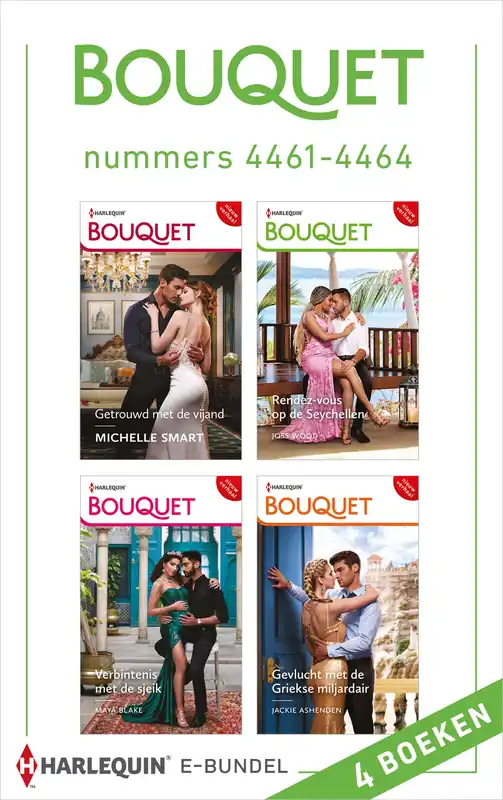 Bouquet e-bundel nummers 4461 - 4464 (4-in-1) Weekendaanbieding
