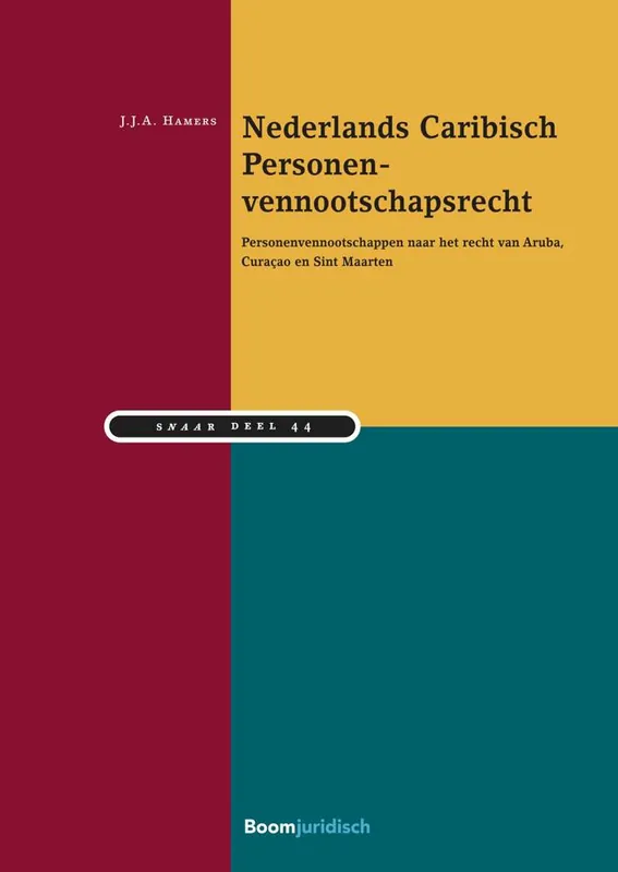 Actieprijs Nederlands Caribisch Personenvennootschapsrecht / Druk 1