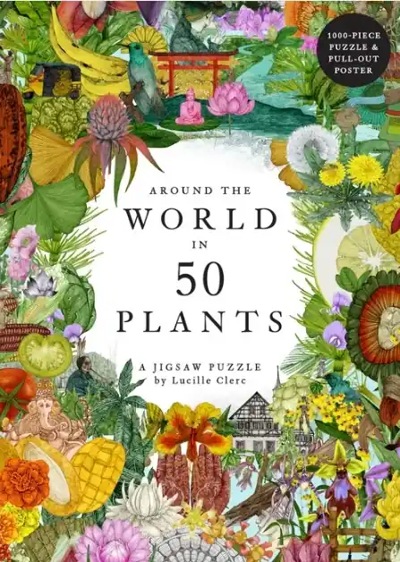 Laatste Kans AROUND THE WORLD IN 50 PLANTS / 1st Edition