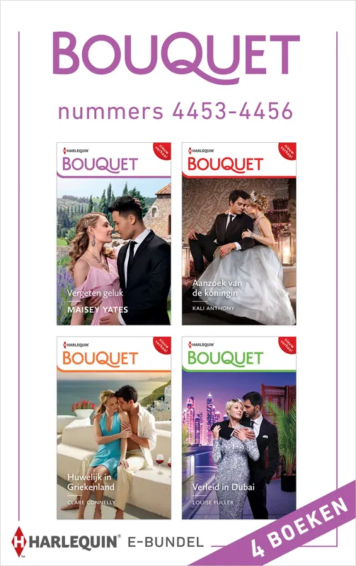 Bouquet e-bundel nummers 4453 - 4456 (4-in-1) Weekendaanbieding