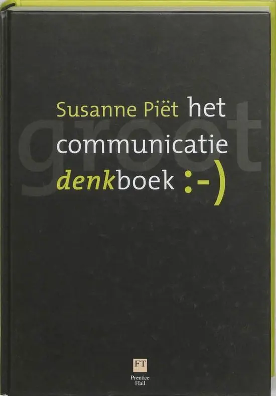 Groot Communicatiedenkboek Koop Online