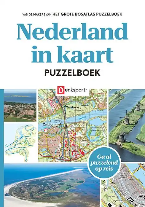 Rechtstreeks Van De Fabrikant Denksport - Nederland in kaart Puzzelboek / Druk 1