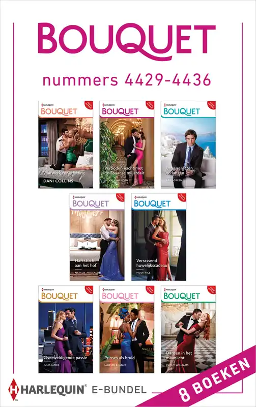 Bouquet e-bundel nummers 4429 - 4436 (8-in-1) Finale Uitverkoop