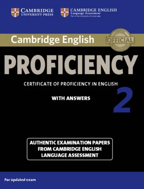 Beperkt Aanbod Cambridge English Proficiency 2 Student's Book with Answers