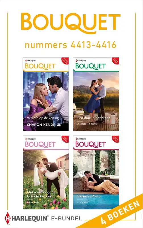 Bouquet e-bundel nummers 4413 - 4416 (4-in-1) Weekendaanbieding