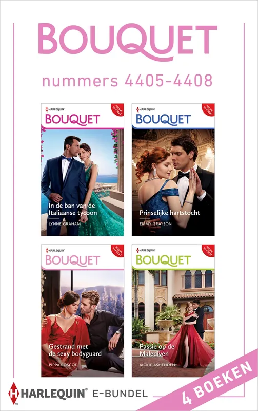 Bouquet e-bundel nummers 4405 - 4408 (4-in-1) Favoriet
