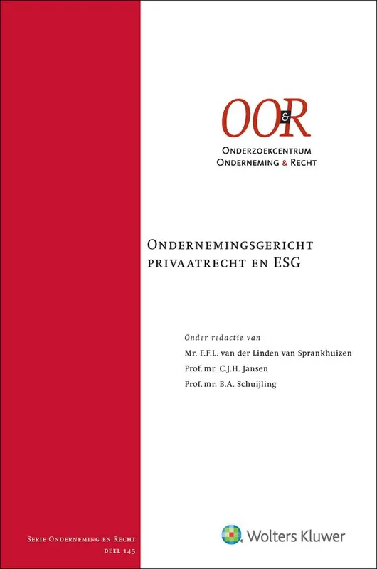 Ondernemingsgericht privaatrecht en ESG / Druk 1 Snelle Levering