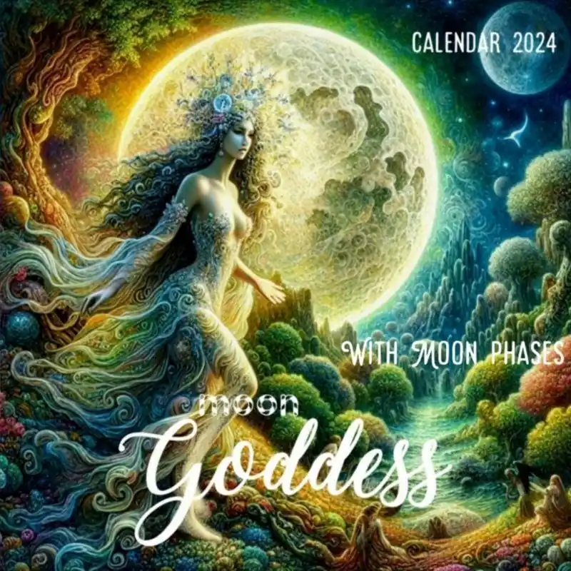 Voordeelprijs Moon Goddess with Moon phases / Druk 1