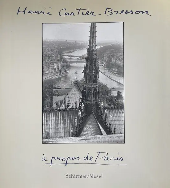 Henri Cartier-Bresson - Apropos de Paris Gratis Verzending