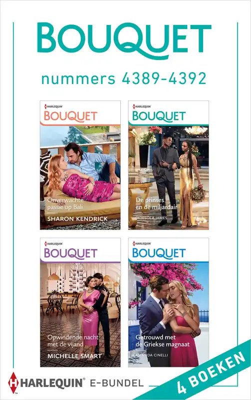 Bouquet e-bundel nummers 4389 - 4392 (4-in-1) Lage Kosten