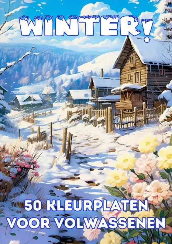 Shop Nu Kleurplaten Volwassenen - Winter! / Druk 1