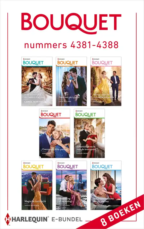 Bouquet e-bundel nummers 4381 - 4388 (8-in-1) Direct Verzonden