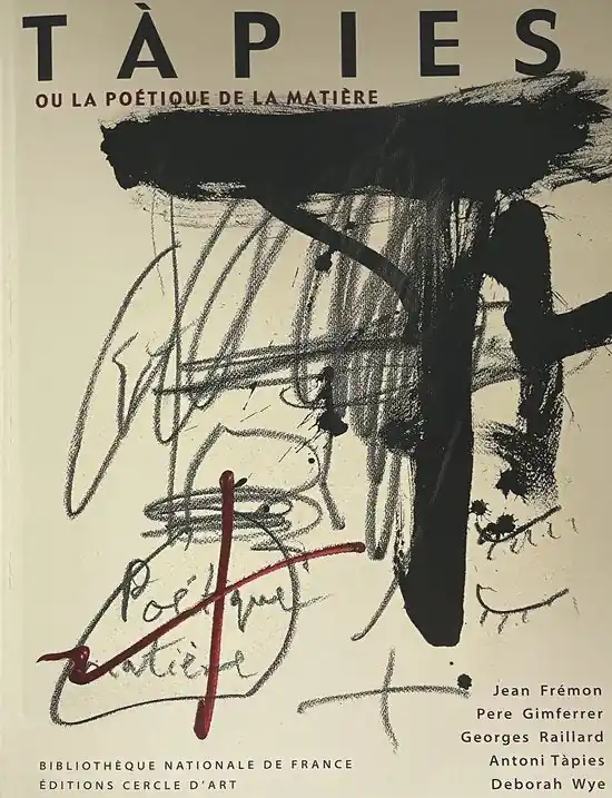 Antoni Tàpies : La Poétique De La Matière. Direct Verzonden