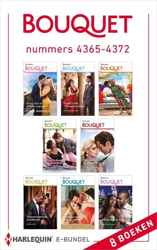Snelle Levering Bouquet e-bundel nummers 4365 - 4372 (8-in-1)