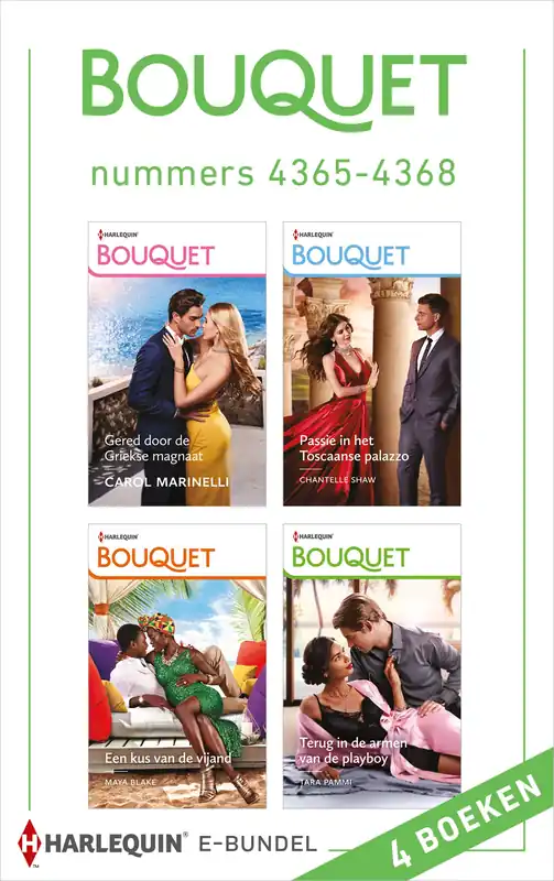 Beperkte Voorraad Bouquet e-bundel nummers 4365 - 4368 (4-in-1)