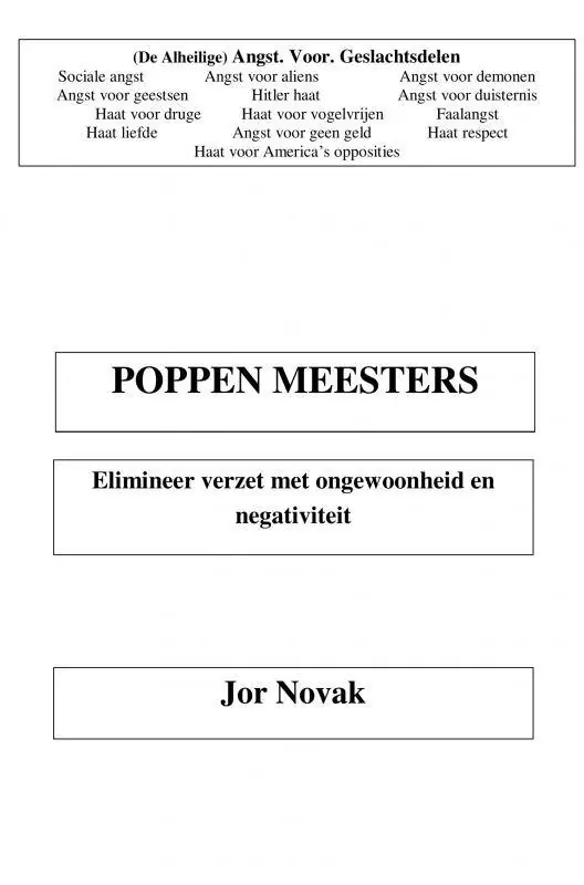 Snelle Levering POPPEN MEESTERS / Druk 1