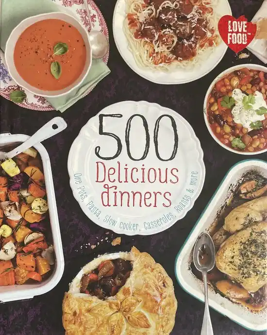 500 Delicious Dinners Dagaanbieding