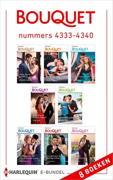 Bouquet e-bundel nummers 4333 - 4340 (8-in-1) Gratis Retour