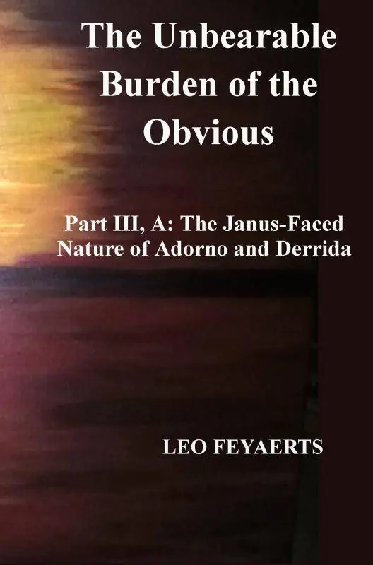 The Unbearable Burden of the Obvious / 1st Edition Weekendaanbieding