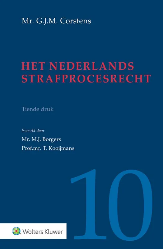Het Nederlands strafprocesrecht / Druk 10 Rechtstreeks Van De Fabrikant