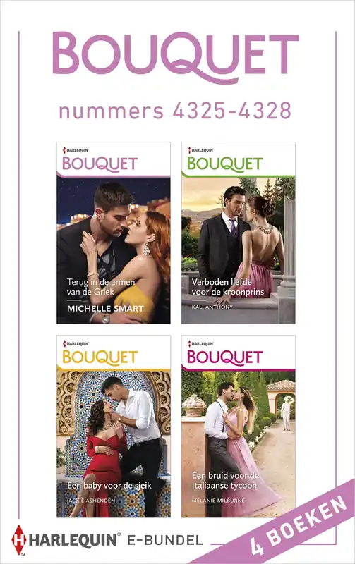 Bouquet e-bundel nummers 4325 - 4328 (4-in-1) Exclusieve Aanbieding