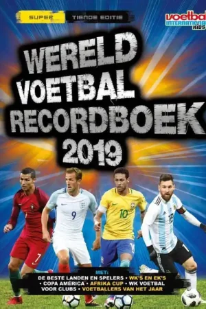Aanbieding Wereld voetbal recordboek 2019