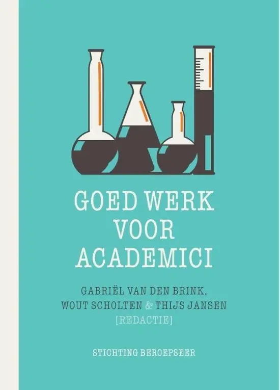 Beroepseer - Goed werk voor academici Seizoensaanbieding