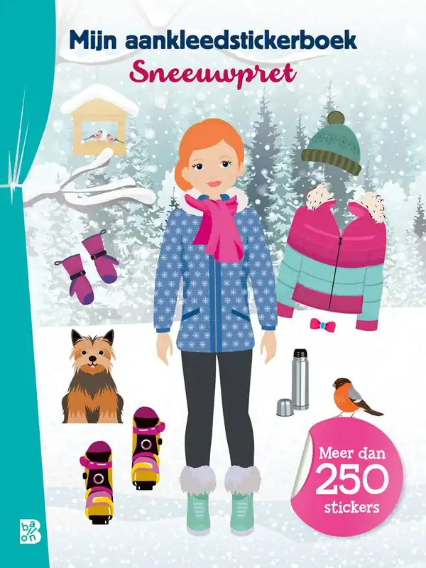 Mijn aankleedstickerboek: sneeuwpret / Druk 1 Beperkte Voorraad