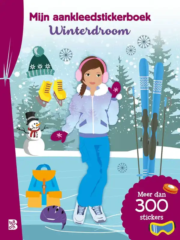 Superprijs Mijn aankleedstickerboek: winterdroom / Druk 1