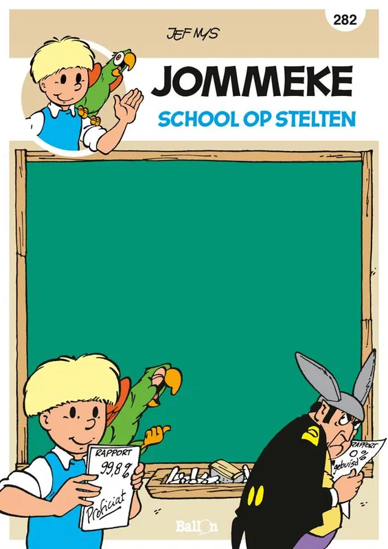 Nieuw Jommeke school op stelten / Druk 1