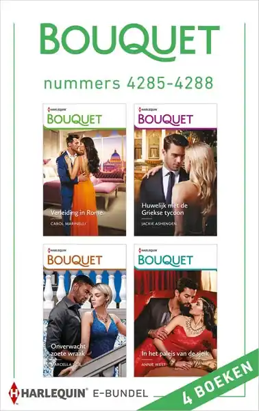 Bouquet e-bundel nummers 4285 - 4288 (4-in-1) Beperkte Voorraad