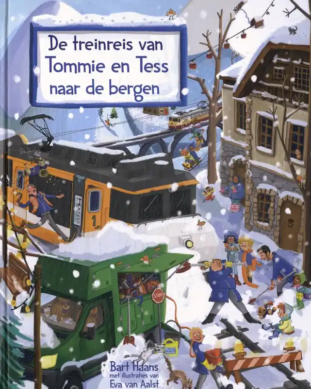 De treinreis van Tommie en Tess naar de bergen / Druk 1 Flitsaanbieding