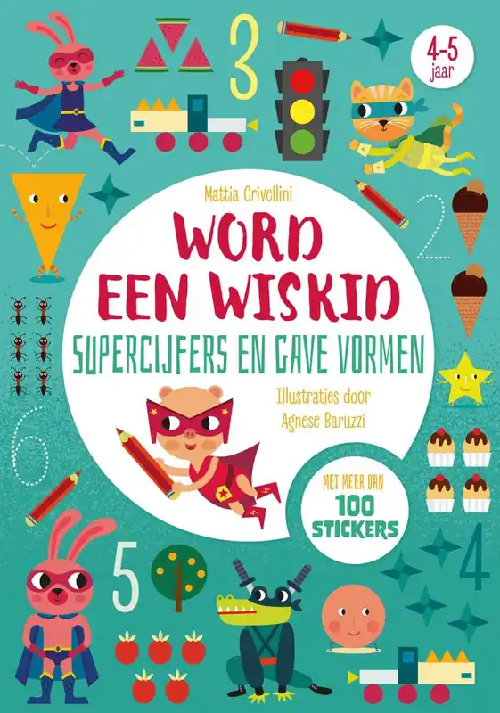 Populair Supercijfers en gave vormen - Word een wiskid / Druk 1